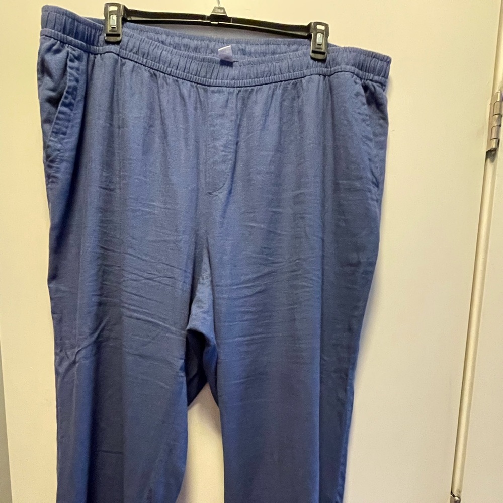 Old Navy linen blend cropped pants